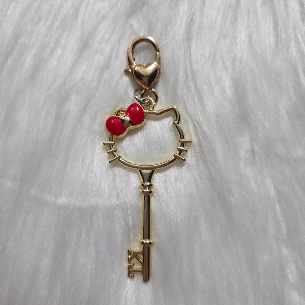 Hello Kitty Key Design Keychain